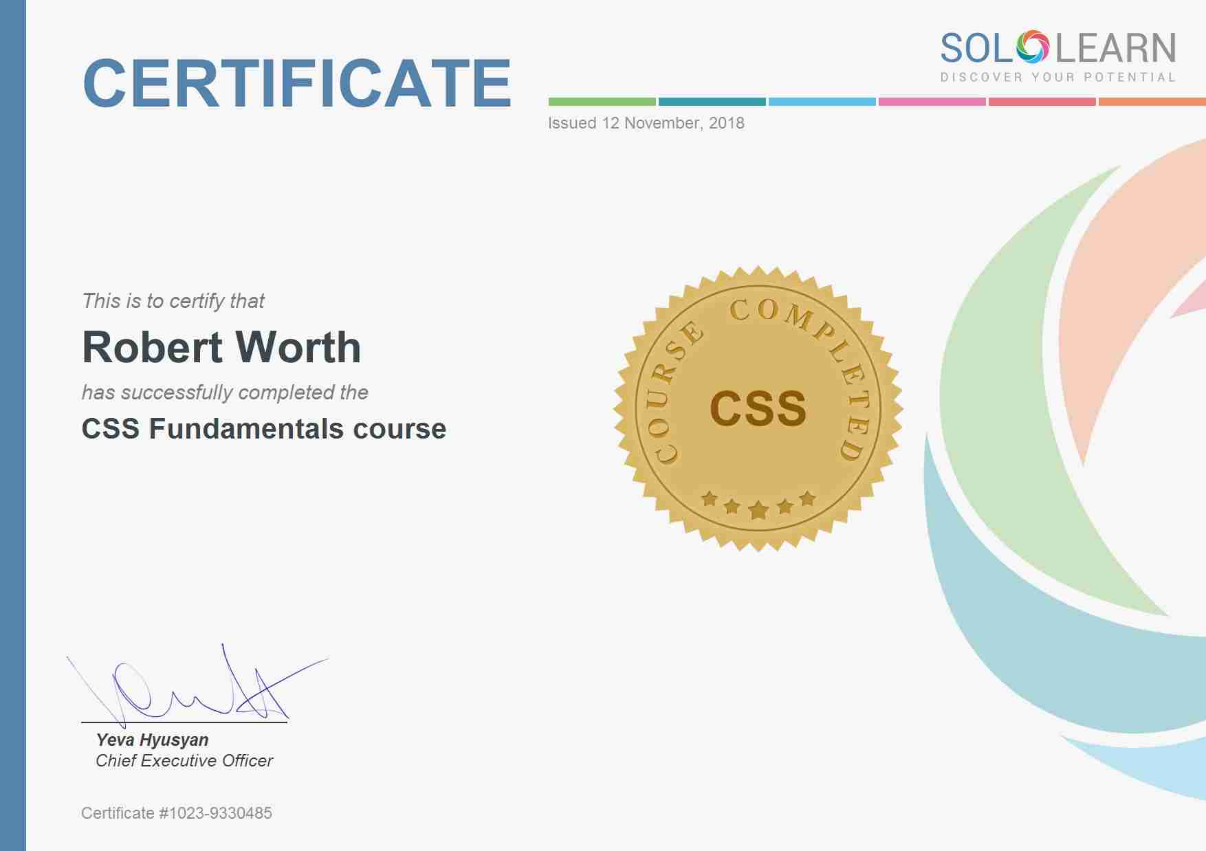 SoloLearn CSS